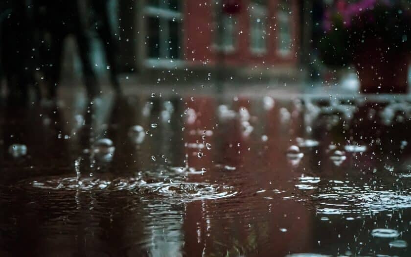 boite au lettre pluie