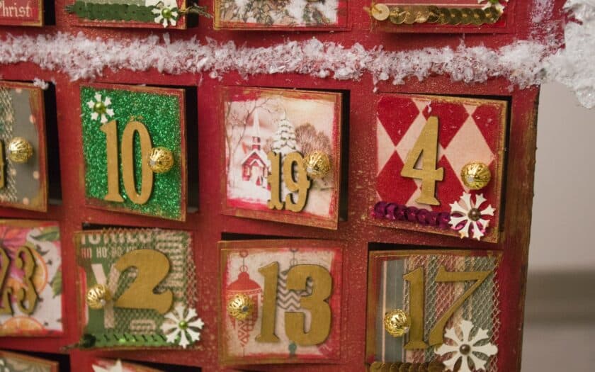 calendrier de l avent fait maison