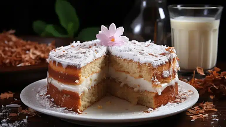Recette gâteau lait : secrets dessert savoureux moelleux.