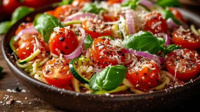 Tagliatelles de courgettes crues en salade : recette fraîche et astuces inédites.