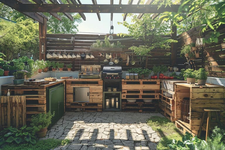 Cuisine extérieur palette : comment créer un espace gourmand et tendance dans votre jardin