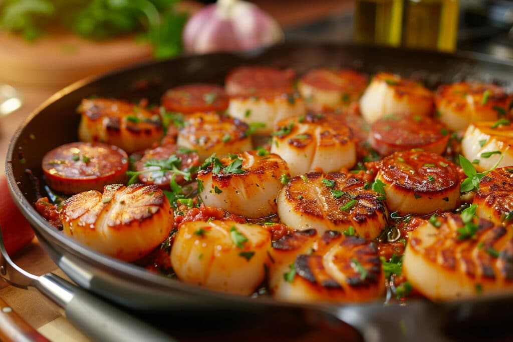 Pourquoi choisir les saint-jacques au chorizo pour votre dîner ?