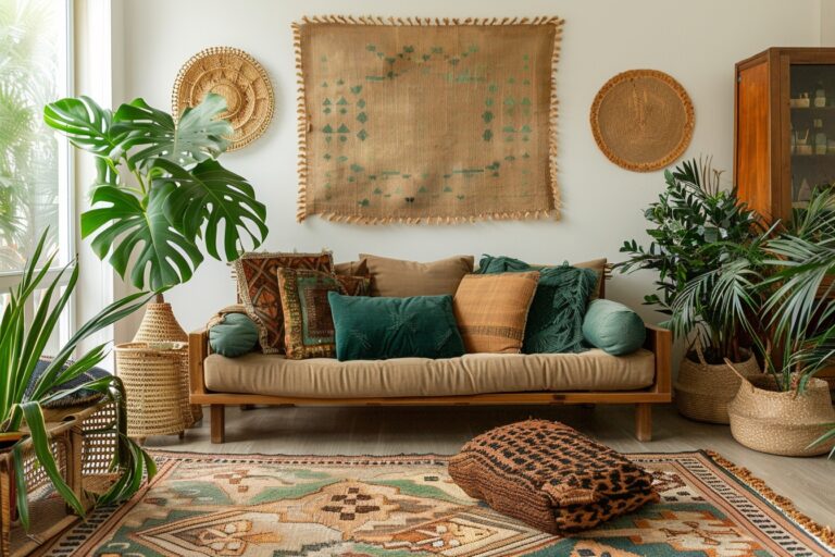 Adoptez le style bohème chic pour une déco intemporelle et éclectique