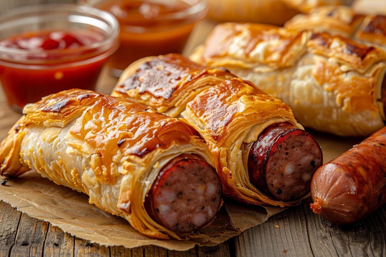 Cuisson feuilletés saucisses : secrets et astuces pour un apéritif réussi