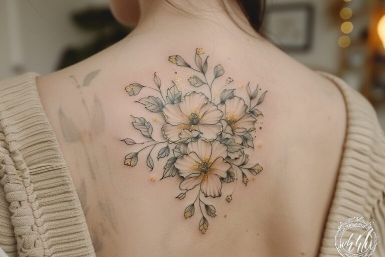 Petit tatouage dos femme : subtilité et élégance discrète pour un style unique