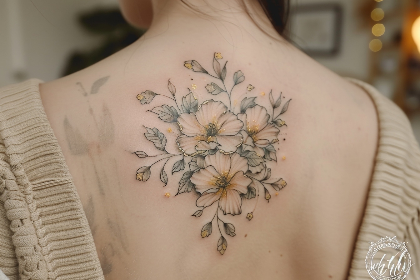 Petit tatouage dos femme : subtilité et élégance discrète pour un style unique