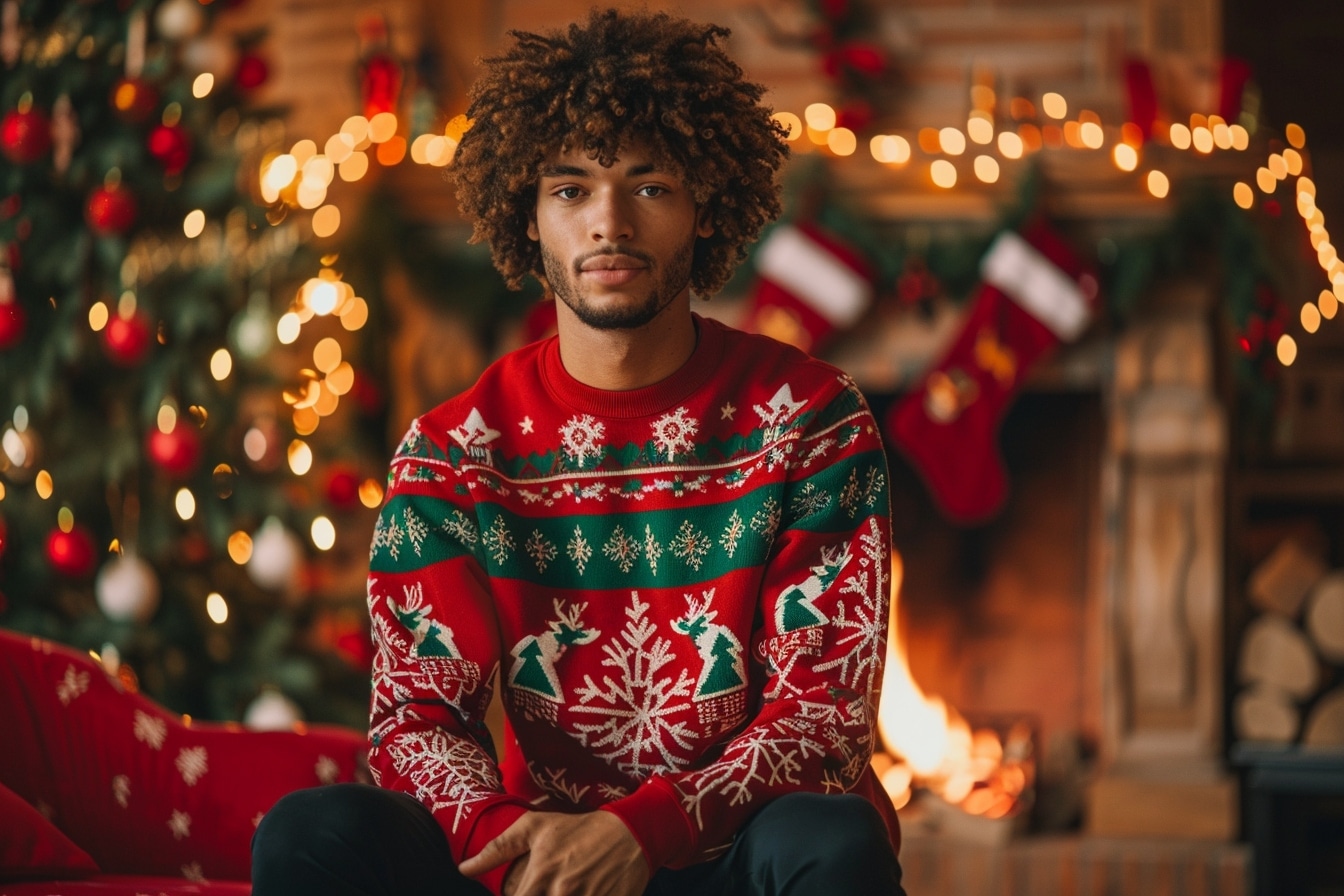 Sweat de Noël homme : l’indispensable festif de votre garde-robe hivernale