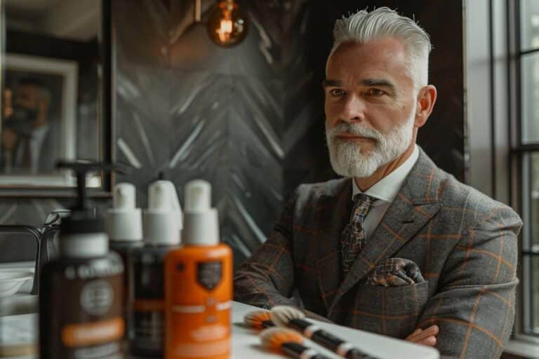 Teindre sa barbe blanche : guide pour un look jeune