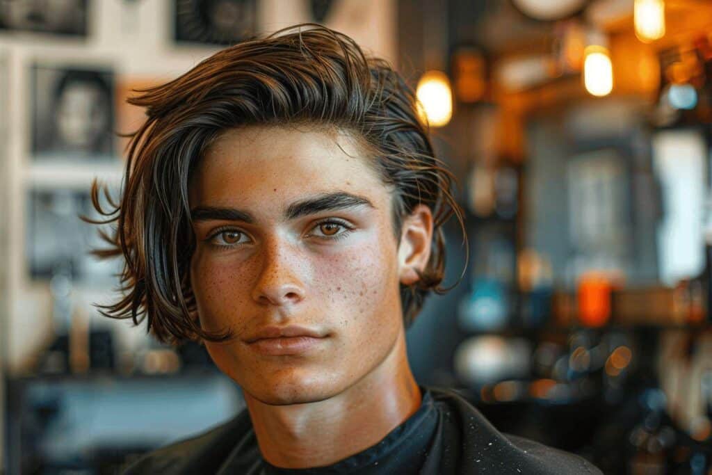 Coupe homme tendance : longs et rasés sur le côté