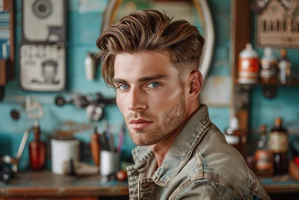 Dégradé mi-long homme : choisissez votre style 2023