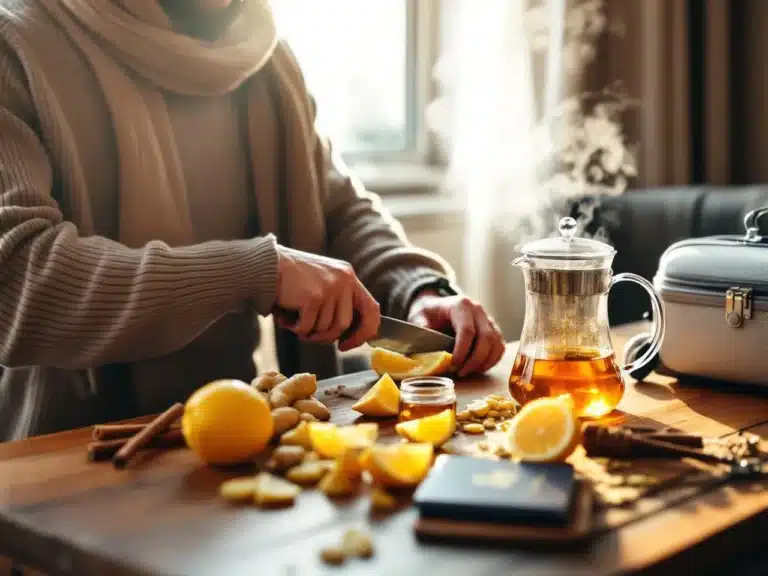 Photo tisane-gingembre-remede-grippe