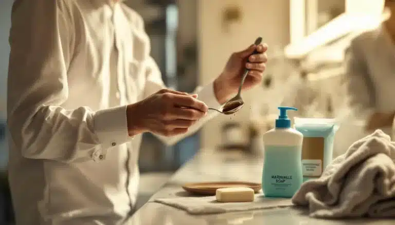 Photo enlever-tache-chocolat-chemise