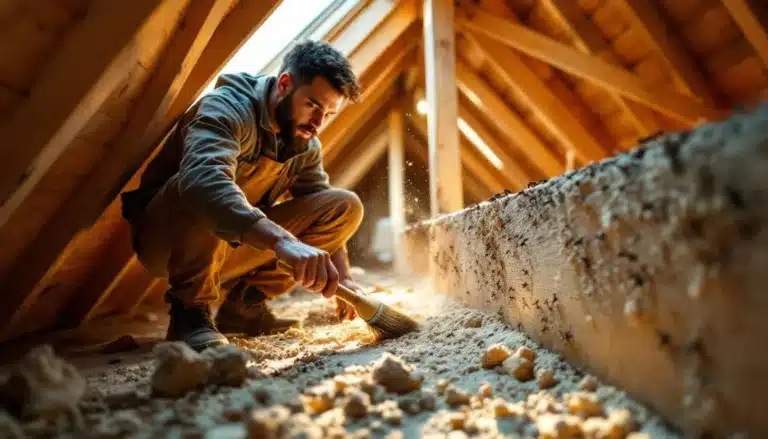 Photo fourmis-bois-degats-maison